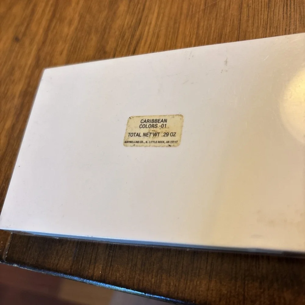 Vintage Maybelline Expert Eyes Palette Caribbean Colors - 01 - Read Description